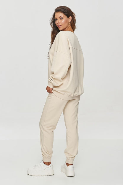  Tracksuit trousers model 200130 Makadamia 