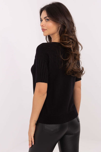  Short sleeve sweater model 203805 Italy Moda 