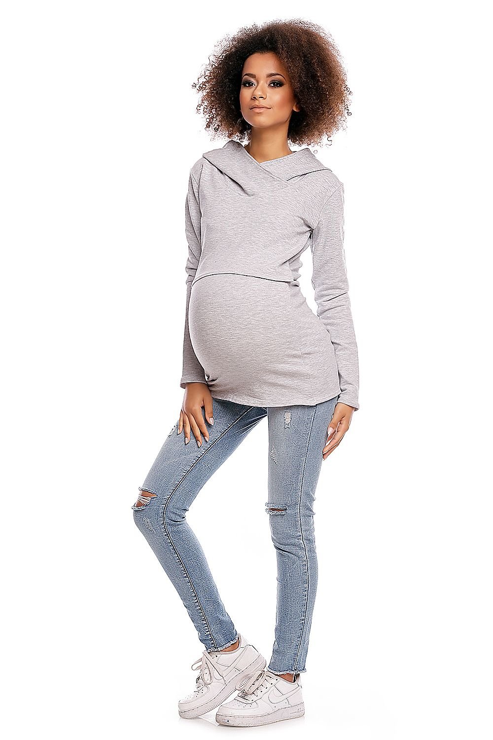  Maternity sweatshirt model 84459 PeeKaBoo 