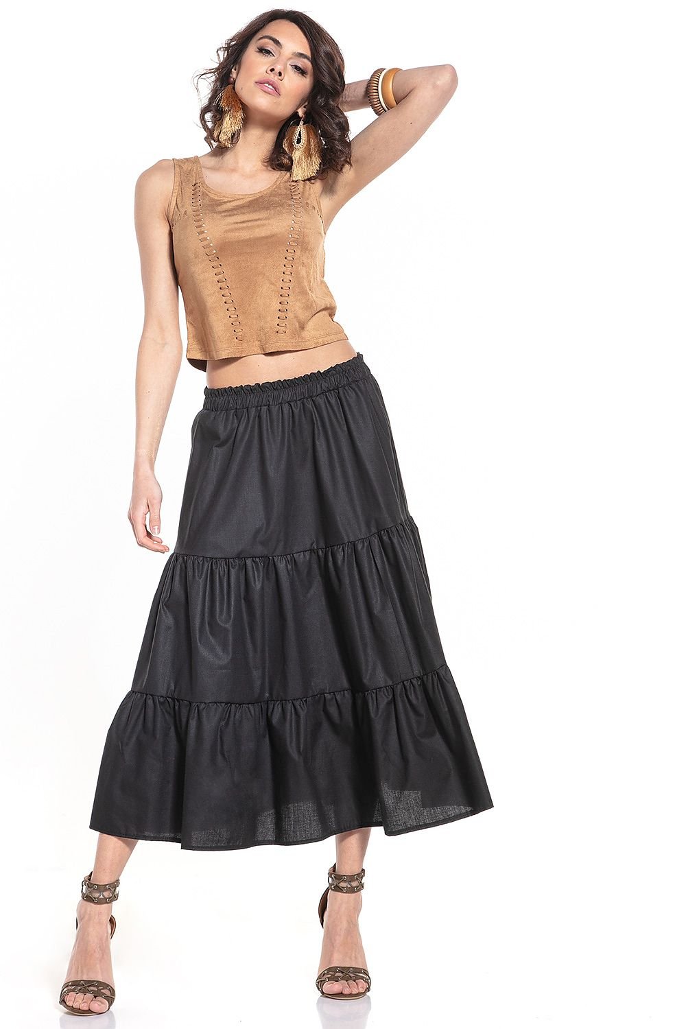  Long skirt model 152899 Tessita 