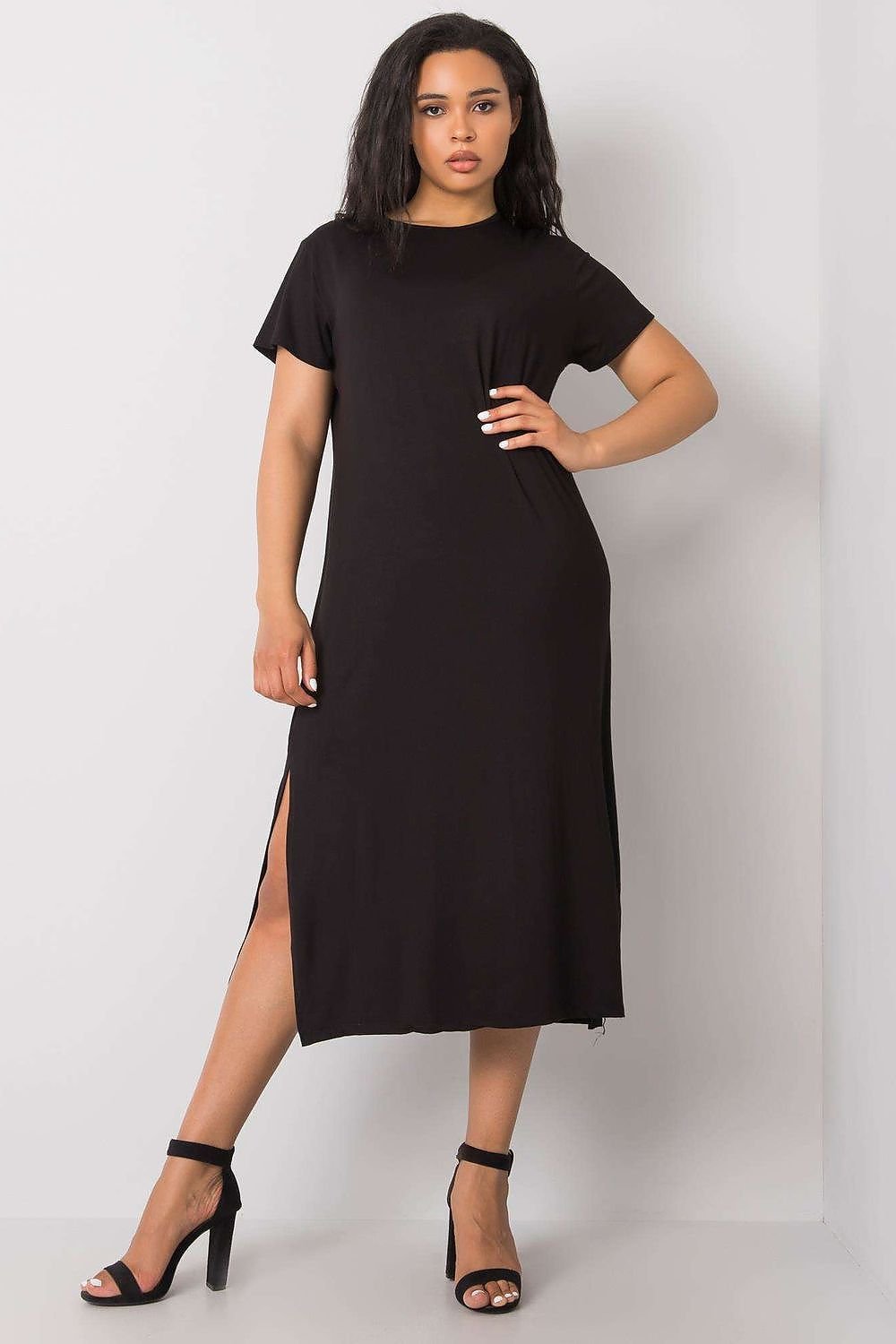  Plus size dress model 166013 BFG 