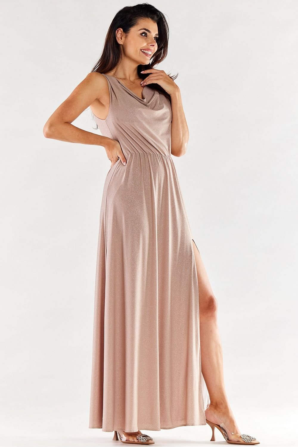  Long dress model 174372 awama 