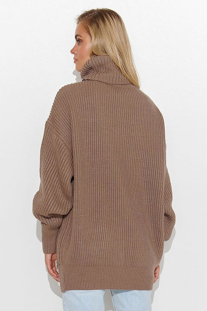  Turtleneck model 185216 Makadamia 